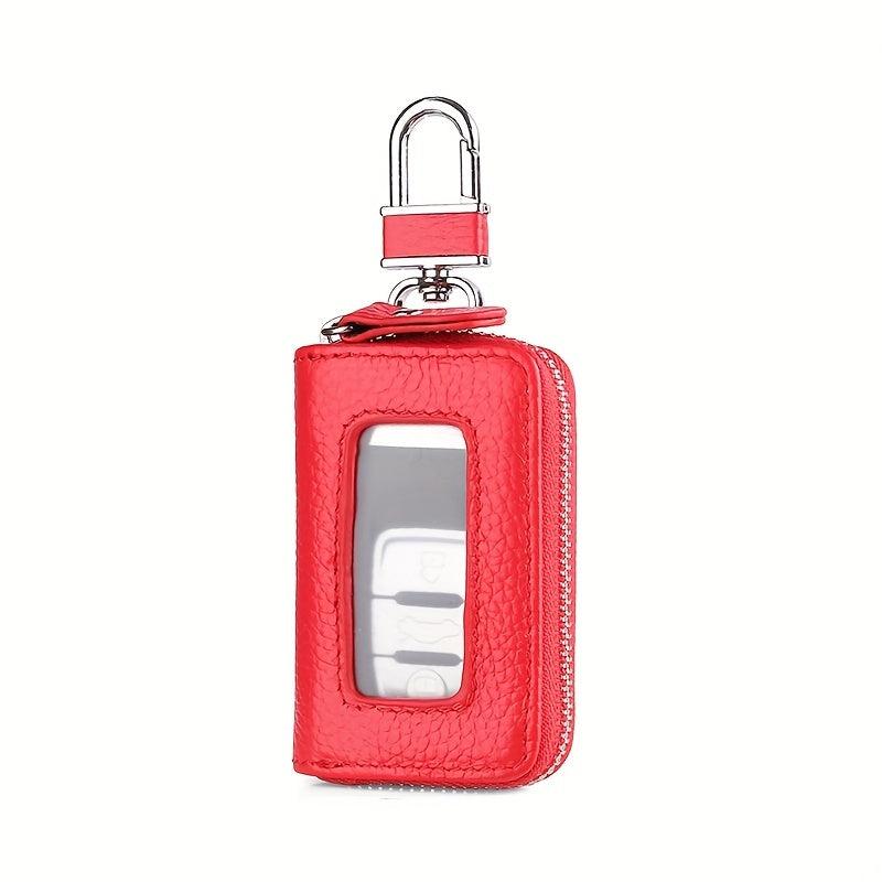 Men's Car Key Bag Leather Key Protector Gift