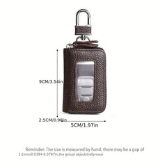 Men's Car Key Bag Leather Key Protector Gift