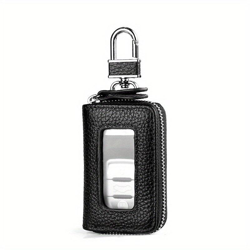 Men's Car Key Bag Leather Key Protector Gift