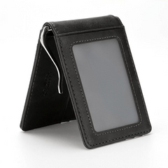 Men's Slim RFID Blocking Leather Wallet
