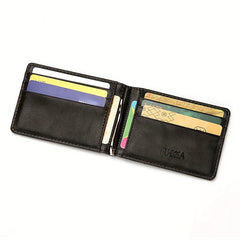 Men's Slim RFID Blocking Leather Wallet