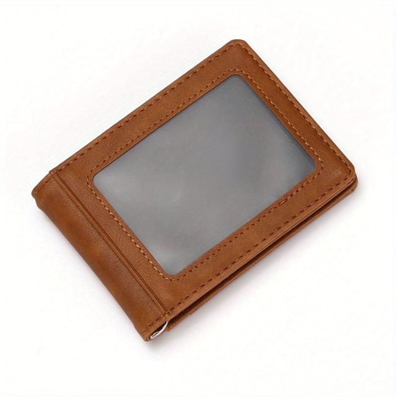 Men's Slim RFID Blocking Leather Wallet