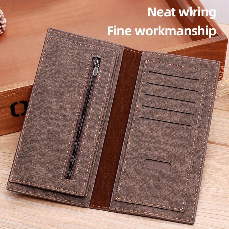 Men's Large Capacity Wallet Business Card Holder