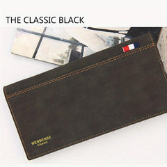 Men's Large Capacity Wallet Business Card Holder