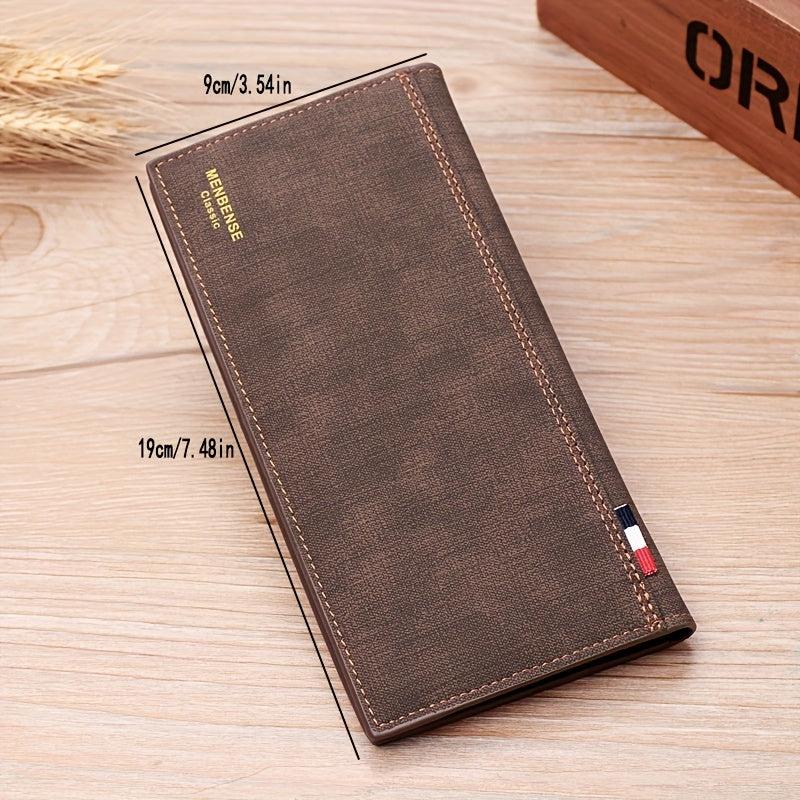 Men's Large Capacity Wallet Business Card Holder