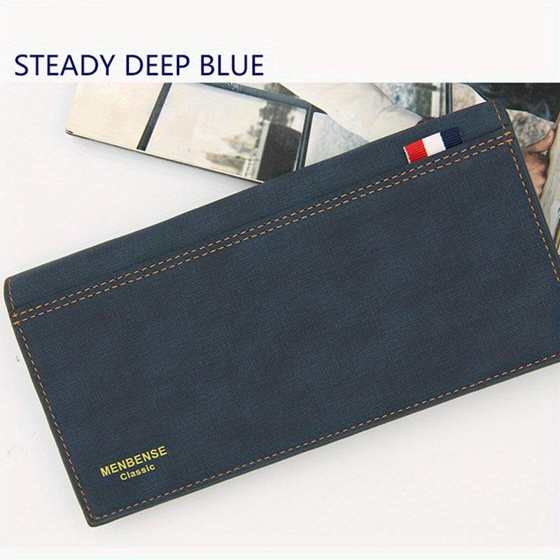 Men's Large Capacity Wallet Business Card Holder
