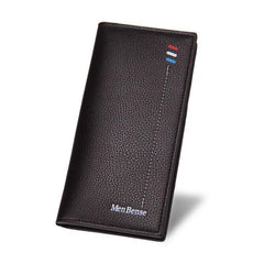 Men's Long Wallet Magnetic Buckle Envelope Large Capacity