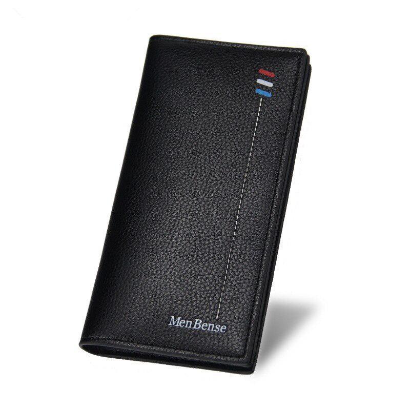 Men's Long Wallet Magnetic Buckle Envelope Large Capacity