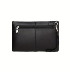 Men's Clutch Bag PU Leather Handbag Wallet Waterproof Business Mobile Phone Bag