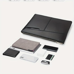 Men's Clutch Bag PU Leather Handbag Wallet Waterproof Business Mobile Phone Bag
