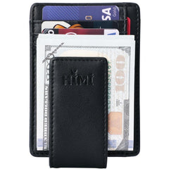 RFID Blocking Money Clip Wallet Men's Minimalist Front Pocket Wallet