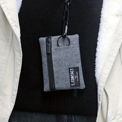 Small Storage Bag Coin Purse With Keychain
