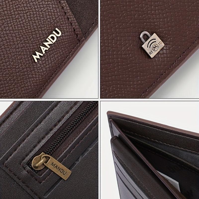 RFID Blocking Credit Card Holder Wallet For Men