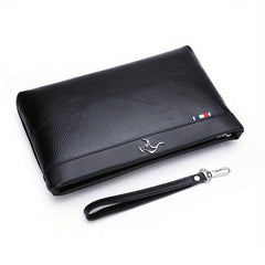 Men's Envelope Clutch Bag Large Capacity PU Handbag For Business
