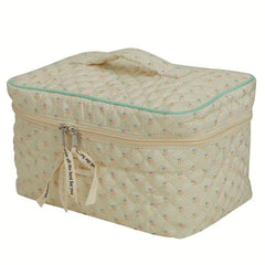 Pattern Cosmetic Bag Portable Travel Makeup Organizer