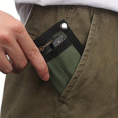 Canvas Outdoor Tactical Coin Purse Multifunctional Mini Wallet