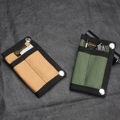 Canvas Outdoor Tactical Coin Purse Multifunctional Mini Wallet
