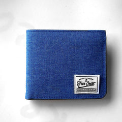 Men's Canvas Short Wallet with Card Slots