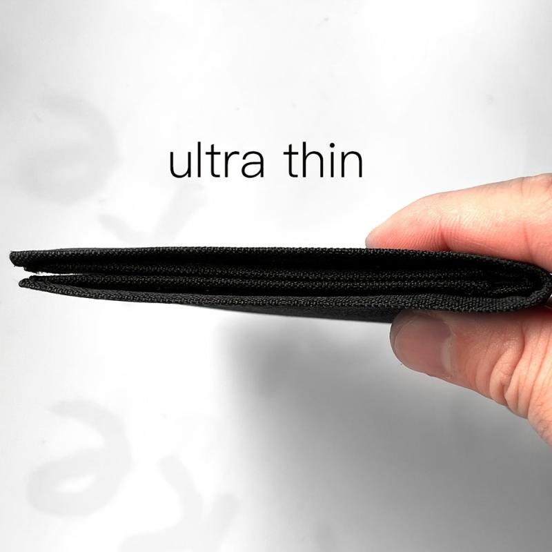 Men's Canvas Short Wallet with Card Slots