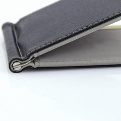 Men's Business PU Leather Short Wallet Credit Card Holder