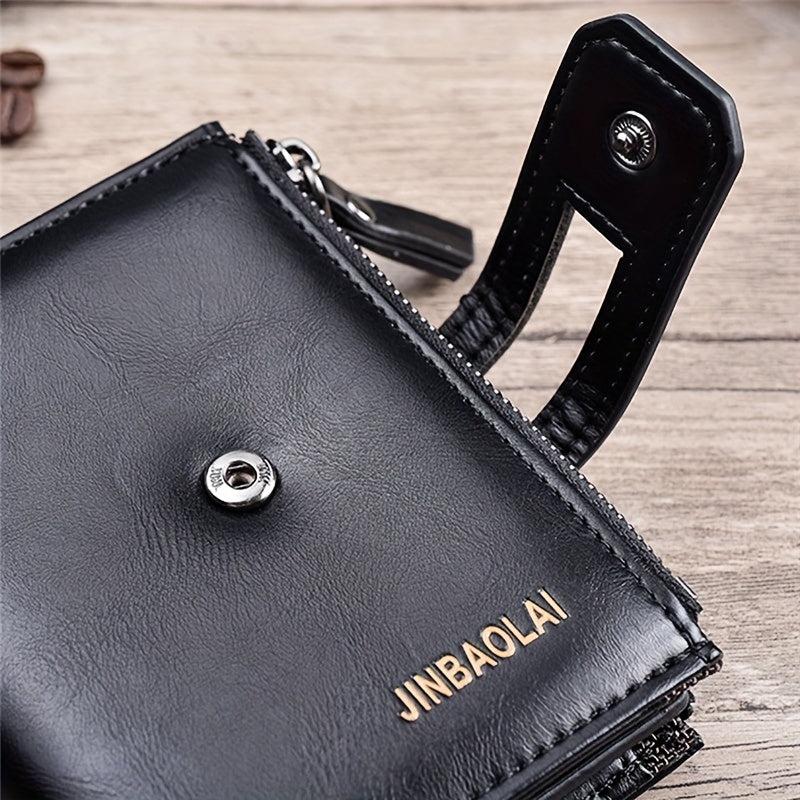 Men's Retro Wallet Multifunctional Money Clip Coin Purse