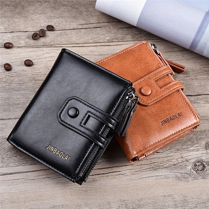 Men's Retro Wallet Multifunctional Money Clip Coin Purse