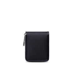 Men's Zippered Credit Card Wallet with Multiple Card Slots