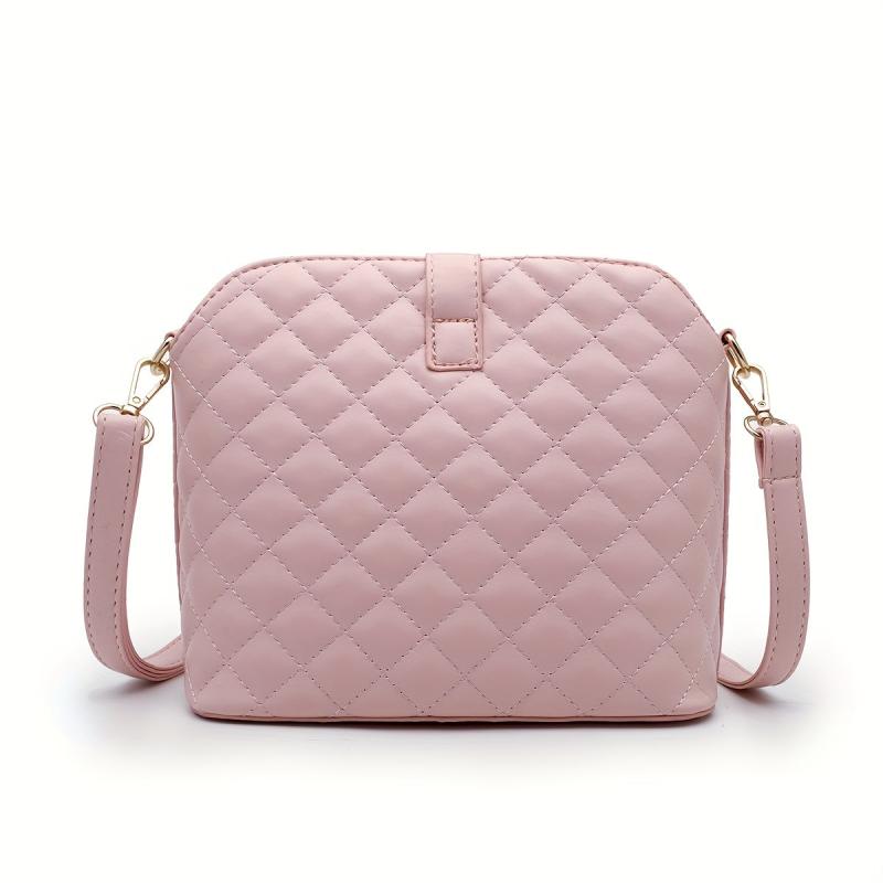 Argyle Crossbody Bag Chain Bag Small Square Bag Versatile Single Shoulder Bag