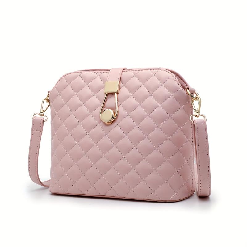 Argyle Crossbody Bag Chain Bag Small Square Bag Versatile Single Shoulder Bag