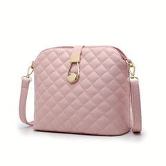 Argyle Crossbody Bag Chain Bag Small Square Bag Versatile Single Shoulder Bag