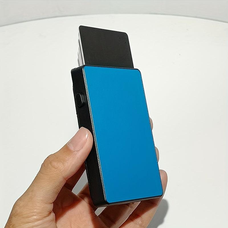 RFID Card Holder Automatic Pop up Credit Card Holder