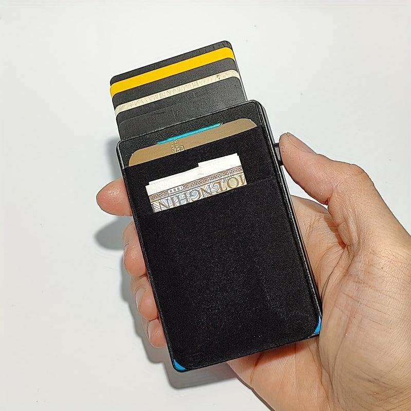 RFID Card Holder Automatic Pop up Credit Card Holder