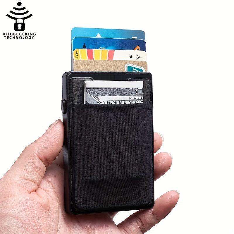 RFID Card Holder Automatic Pop up Credit Card Holder