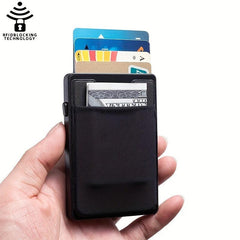 RFID Card Holder Automatic Pop up Credit Card Holder