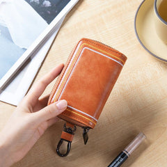 Zipper Keychain Key Bag Multifunctional Car Waist Hanging Key Case