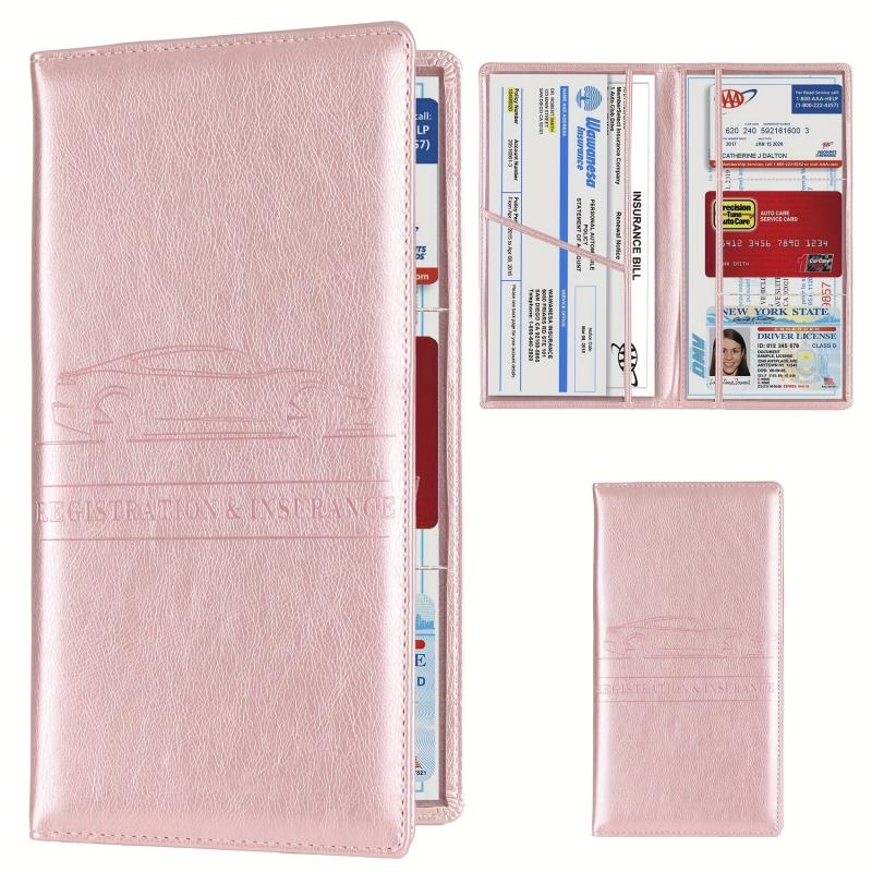 Men's Card Holder Car Registration Vehicle Insurance Card Holder Wallet