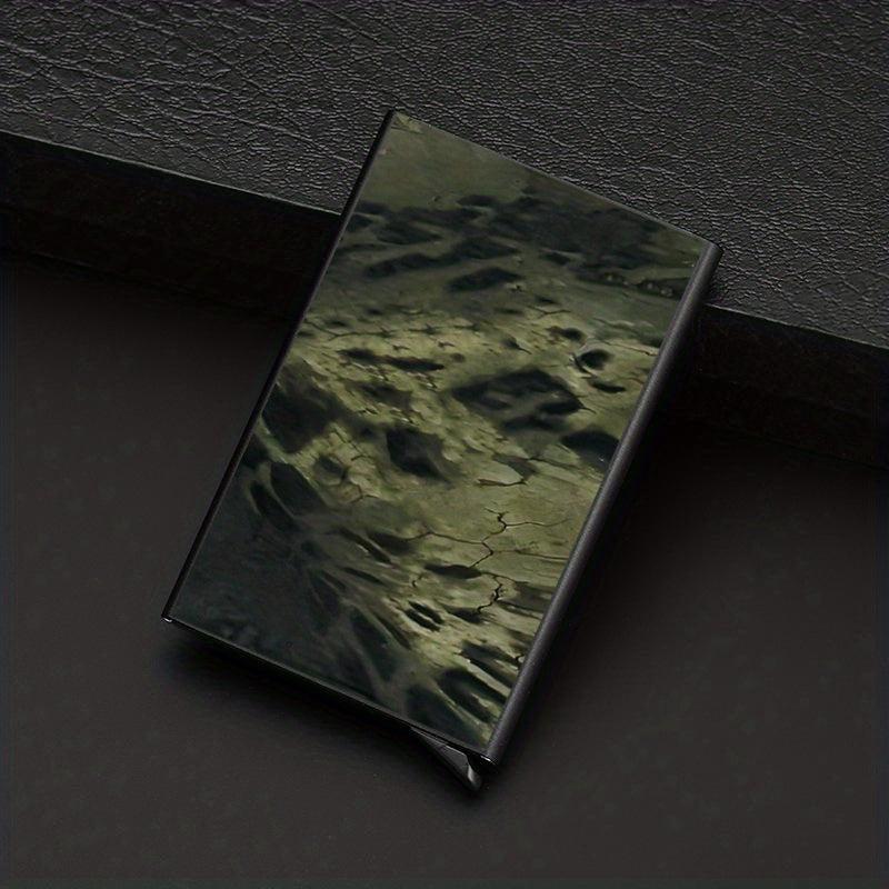 RFID Blocking Card Holder Metal Pocket Wallet