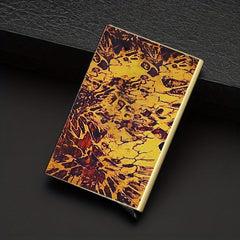 RFID Blocking Card Holder Metal Pocket Wallet