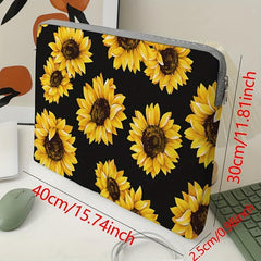 Soft Laptop Sleeve Tablet Cover Bag Leather Bottom