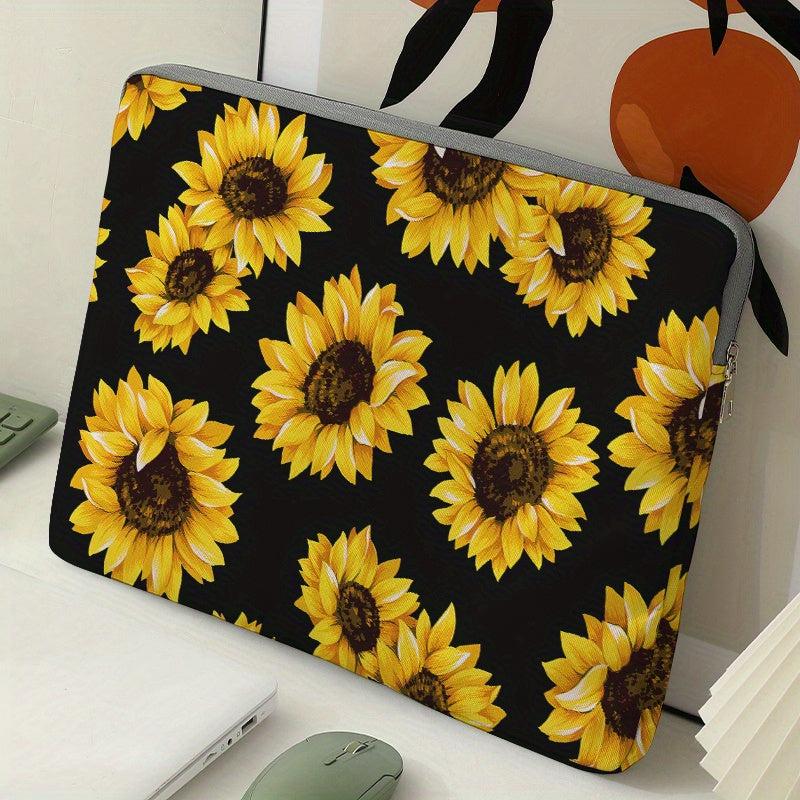 Soft Laptop Sleeve Tablet Cover Bag Leather Bottom