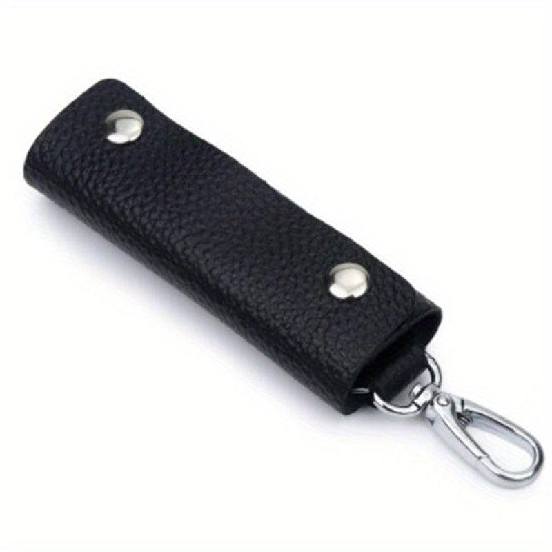 Men's Top Layer Cowhide Door Lock Key Bag