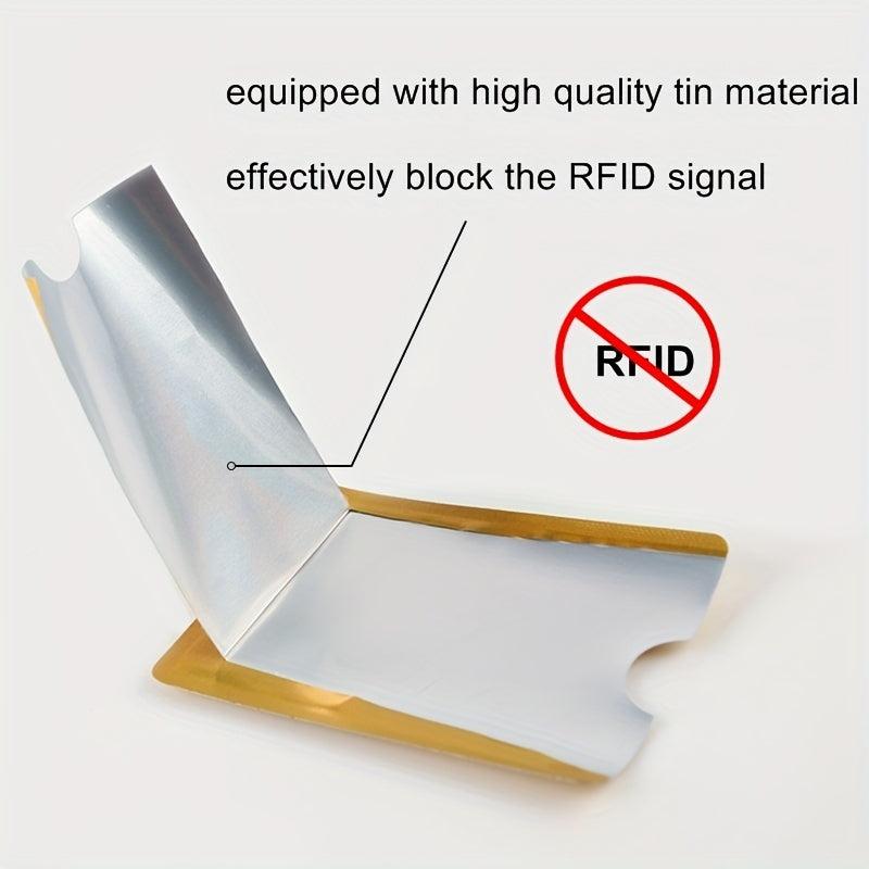 RFID Blocking Card Holder Credit Card Protector