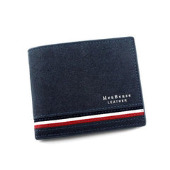 Men's PU Leather Foldable Business Coin Purse