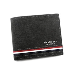 Men's PU Leather Foldable Business Coin Purse