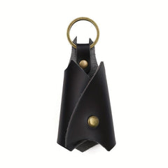 Men's Bat PU Leather Key Bag with Keyring