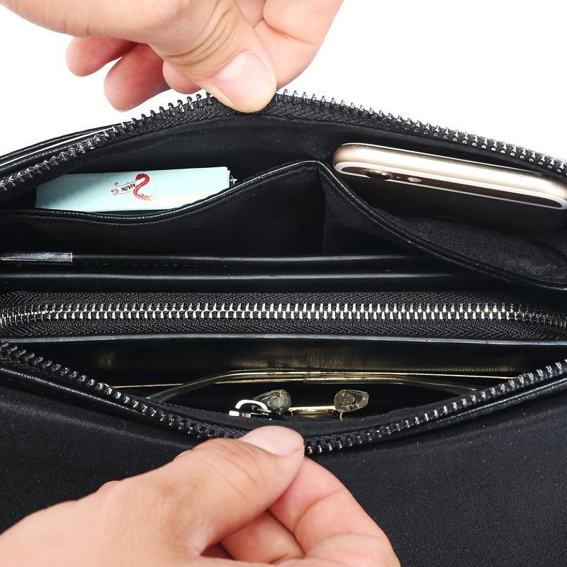 Men's Business Hand Bag with Lock Buckle