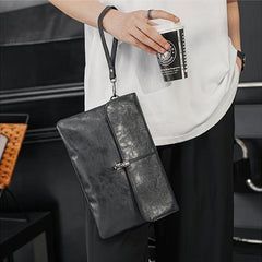 Men's Business Hand Bag with Lock Buckle