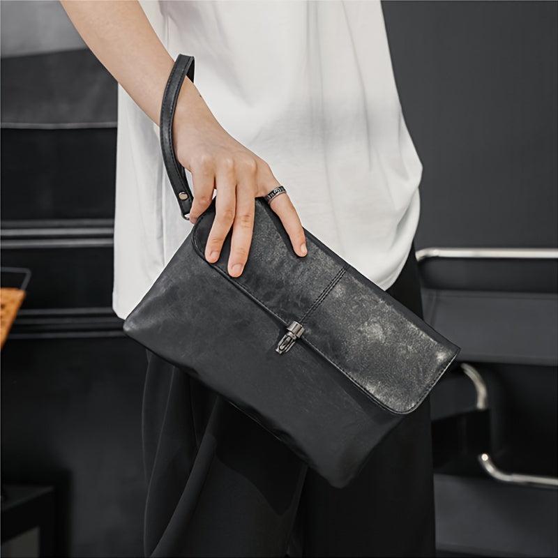Men's Business Hand Bag with Lock Buckle