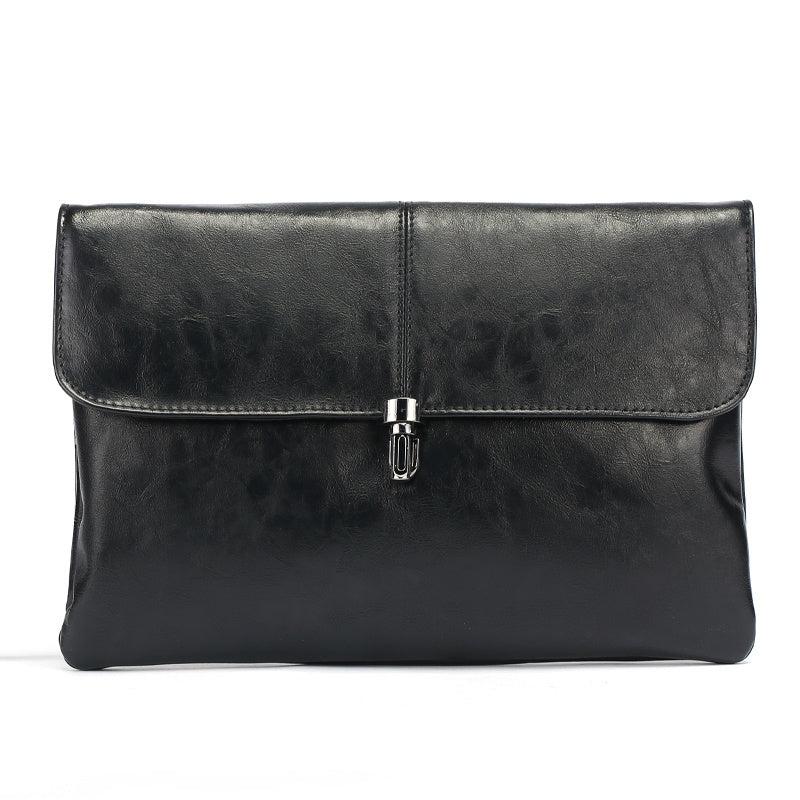 Men's Business Hand Bag with Lock Buckle