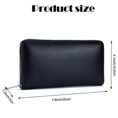 RFID Blocking Passport Wallet Bag - Anti-Theft Organizer